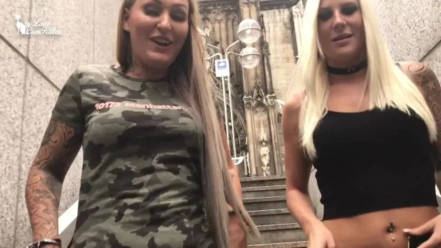 Dreister PUBLIC PISS am Kölner Dom | unter Videoüberwachung