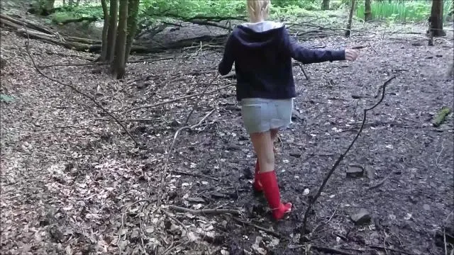 Geiler Gummistiefel Outdoor Fick