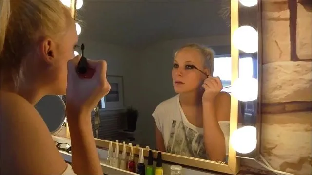 Geiler Quickie nach dem Schminken