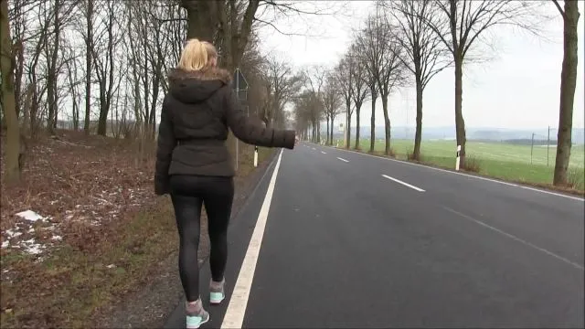 Per Anhalter - Mit blasen komm ich immer weiter