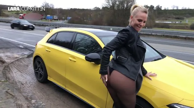 PUBLIC PISS an der A45 | Natursekt Pause auf dem Parkplatz