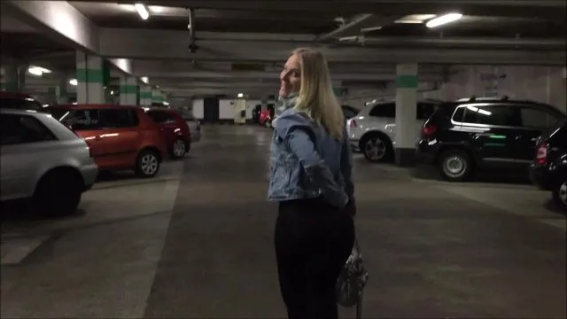 RISKANT | Privater Public PISS in der Tiefgarage